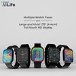 hungama HiLife G1 Smartwatch with Bluetooth Calling (44mm HD Display, IP67 Water Proof, Black Strap)_4