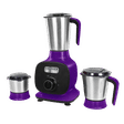 FABER Candy 800 Watt 4 Jars Mixer Grinder (22000 RPM, 8-in-1 Functions, Plum)_1