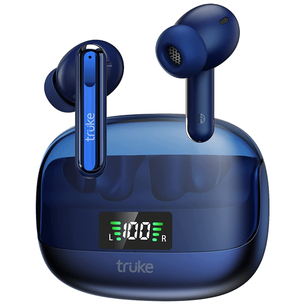 truke Buds Vibe F220 TWS Earbuds with Active Noise Cancellation (IPX5 Water Resistant, Instant Pairing Technology, Blue)_1