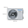 Panasonic 7 in 1 Convertible 2 Ton 5 Star Inverter Split Smart AC with Amazon Alexa and Google Assistant Support (2023 Model, Copper Condenser, CS/CU-ZU24ZKYF)_4