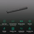 PORTRONICS Sound Slick 7 50W Bluetooth Soundbar (Virtual 3D Surround Sound Technology, Black)_2