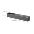 ZEBRONICS Zeb-Juke Bar 4050 75W Bluetooth Soundbar with Remote (2.1 Channel, Black)_3