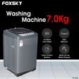 FOXSKY 7 kg 5 Star Fully Automatic Top Load Washing Machine (FSTL7KG, Stainless Steel Drum, Silver)_2