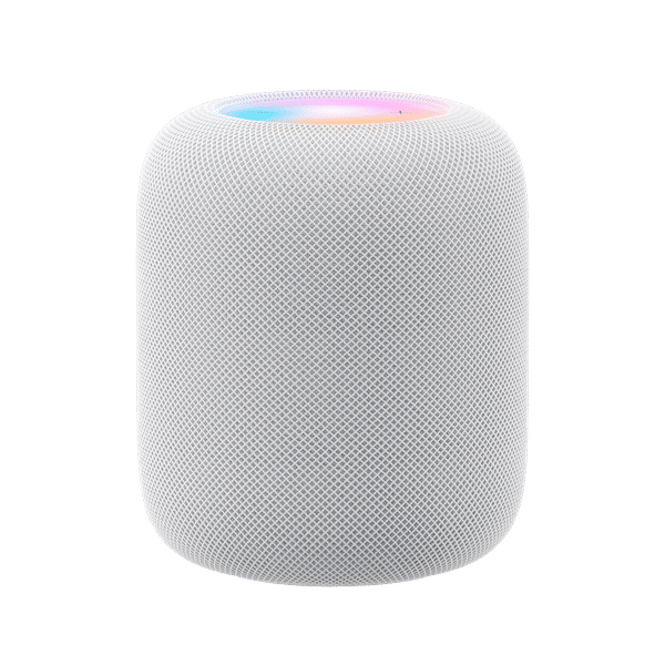 Siri Apple Wi-Fi - Online Gen) HomePod White) Built-in with Croma Buy (2rd Atmos, Speaker (Dolby Smart
