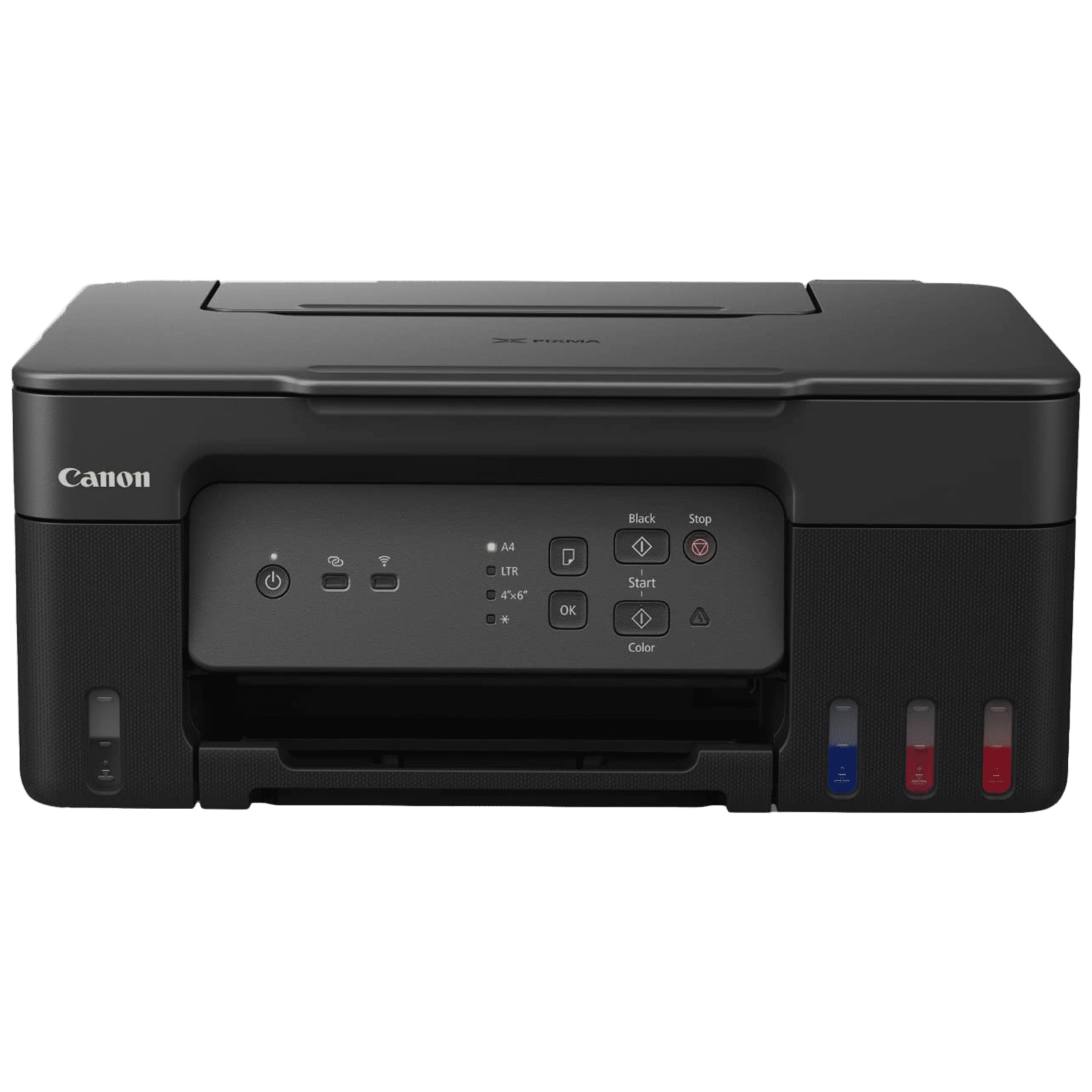 Buy Canon Pixma G3730 Wireless Color Multi-Function Ink Tank Printer (Wi-Fi  Connectivity, 5989C018AA, Black) Online - Croma