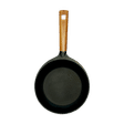 WONDERCHEF Caesar 2.3L Non Stick Aluminium Fry Pan (Induction Compatible, German Beechwood Handle, Black)_4