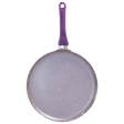 WONDERCHEF Royal Velvet 28cm Non Stick Aluminium Dosa Tawa (Induction Compatible, Even Heat Distribution, Purple)_1
