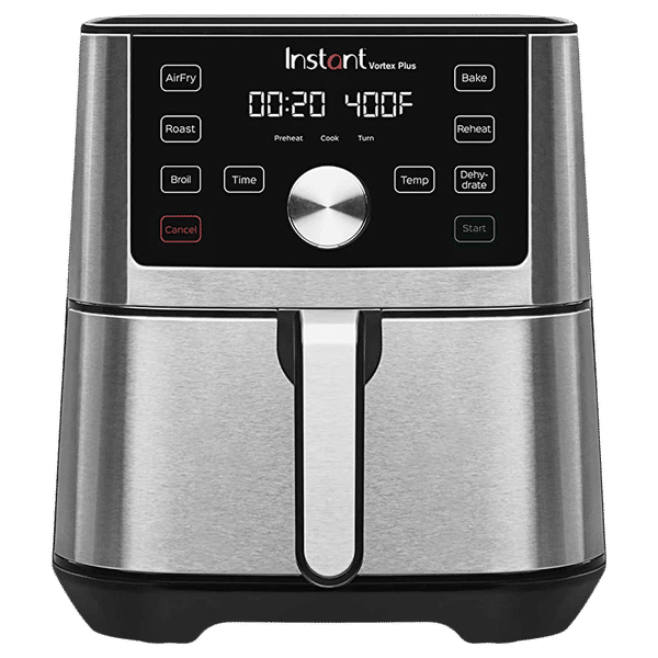 Instant Pot Vortex Plus 5.67L 1500 Watt Digital Air Fryer with EvenCrisp Technology (Silver)_1