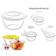 treo 1.5L Glass Mixing Bowl with Eazy Lid (BPA Free, Transparent)_4