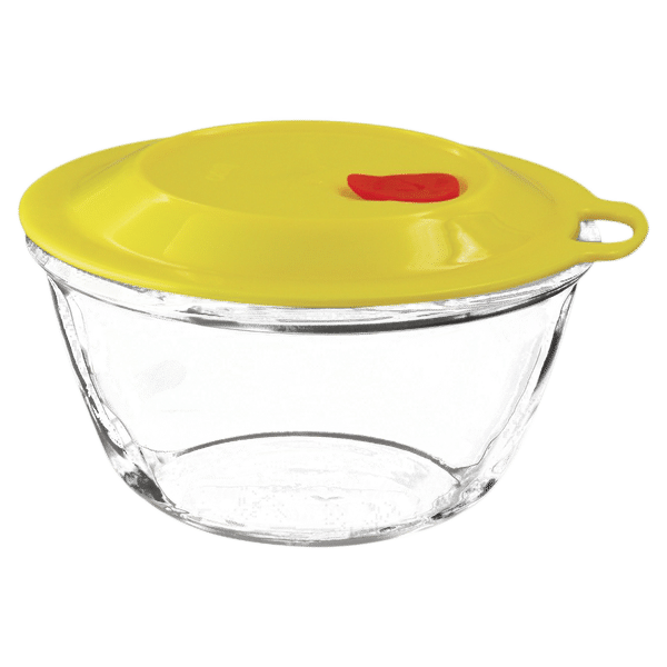 treo 500ml Glass Mixing Bowl with Eazy Lid (BPA Free, Transparent)_1