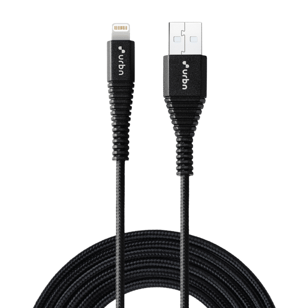 urbn Type A to Lightning 3.93 Feet (1.2M) Cable (Sync & Charge, Black)_1