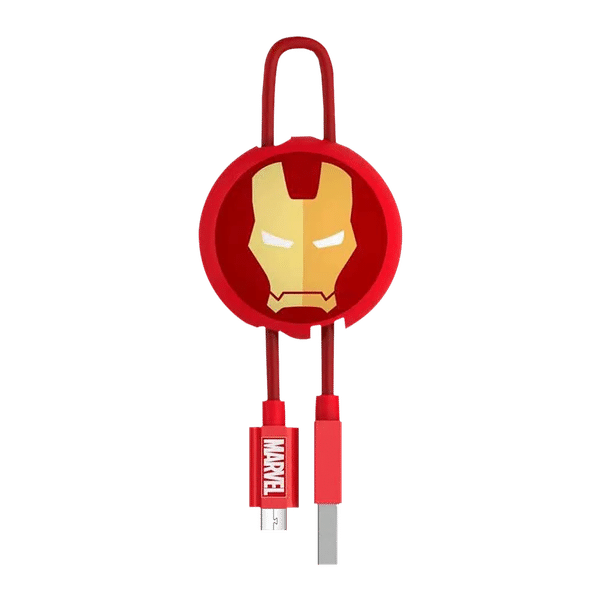 Macmerise Ironman - Key Ring Type A to Micro USB Cable (MFi Certified, Multicolor)_1