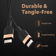 DURACELL Type C to Type C 3.93 Feet (1.2M) Cable (Sync & Charge, Black)_3