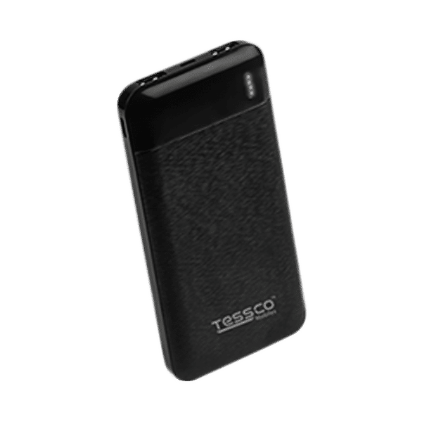 Tessco Mobiles HP-368 10000 mAh 37W Fast Charging Power Bank (2 Type A, 1 Type C & Micro B, Plastic Body Material, Lightweight Design, Black)_1