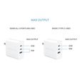 Sortd GaN 65W Type A & Type C 3-Port Fast Charger (Adapter Only, 13 Safety Protection, White)_4