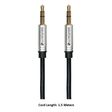 ultraprolink AudioOX 3.5mm Aux to 3.5mm Aux 4.92 Feet (1.5M) Cable (Tangle Free, Black)_4