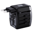Croma Type A & Type C 4-Port Charger (Adapter Only, AC Outlet With Safety Shutter, Black)_4