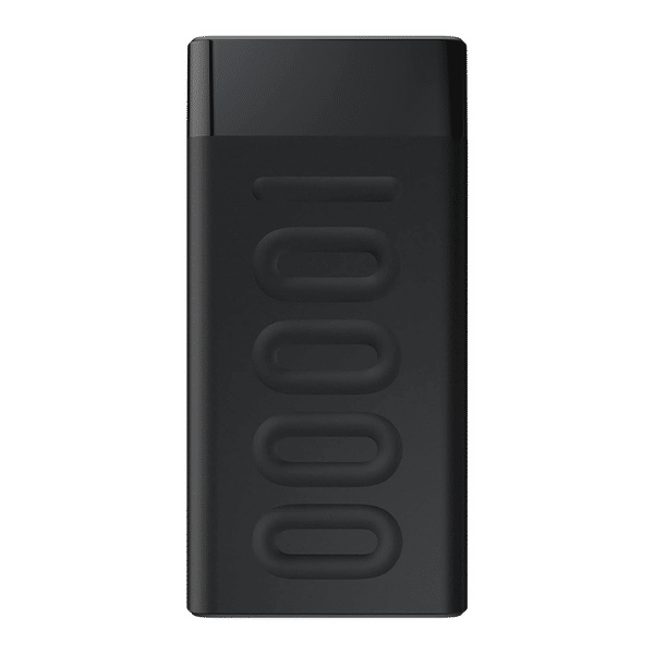 ambrane Stylo 10000 mAh 20W Fast Charging Power Bank (1 Type A and 1 Type C Ports, Quick Charge 3.0, Black)_1