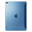 spigen Plastic, Polycarbonate & Polyurethane Leather Flip Cover for Apple iPad Pro 11 Inch (Wireless Charging Compatible, Blue)_3