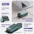 ambrane Stylo Boost 40000 mAh 65W Fast Charging Power Bank (2 Type A and 1 Type C Ports, LED Light Indicator, Green)_4