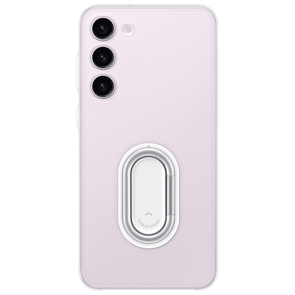 SAMSUNG Gadget Back Case for Galaxy S23 Plus (Scratch Resistant, Transparent)_1