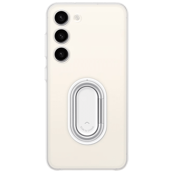 SAMSUNG Gadget Back Case for Galaxy S23 (Scratch Resistant, Transparent)_1
