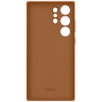 SAMSUNG Leather Back Case for Galaxy S23 Ultra (Camel)_4