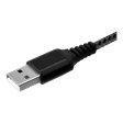 ambrane BCT-15 USB Type A to Type C 4.9 Feet (1.5M) Cable (Quick Charge, Black and Grey)_3
