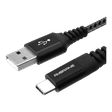 ambrane BCT-15 USB Type A to Type C 4.9 Feet (1.5M) Cable (Quick Charge, Black and Grey)_4