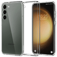 spigen Ultra Hybrid PC & TPU Back Cover for SAMSUNG Galaxy S23 (Air Cushion Technology, Crystal Clear)_1