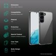 Quix TPU Back Cover for SAMSUNG Galaxy S23 (Slim-Fit, Transparent)_2