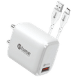 in base Ether Q181 18W Type A Fast Charger (Type A to Type C Cable, Over Temperature Protection, White)_1
