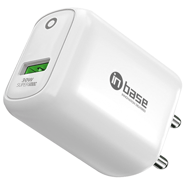 in base Ether SV301 30W Type A SuperVOOC Charger (Adapter Only, White)_1
