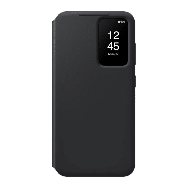 SAMSUNG Smart View Flip Case for SAMSUNG Galaxy S23 (Smart View, Black)_1