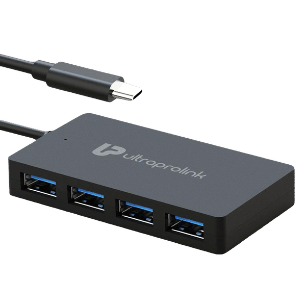 ultraprolink iExpand USB 3.1 Type C to USB 3.0 Type A USB Hub (High Speed Transfer Data, Black)_1