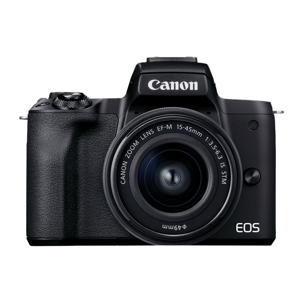 Canon EOS M50 Mark II 24.1MP Mirrorless Camera (15-45 mm Lens, 22.3 x 14.9 mm Sensor, 5 Axis Stabilisation)_1