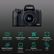 Canon EOS M50 Mark II 24.1MP Mirrorless Camera (15-45 mm Lens, 22.3 x 14.9 mm Sensor, 5 Axis Stabilisation)_2