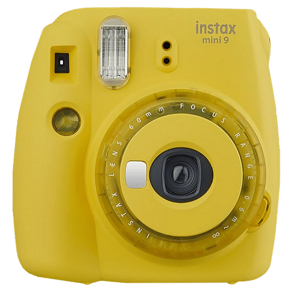 FUJIFILM Instax Mini 9 Instant Camera (Clear Yellow)_1