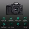 Canon EOS R50 24.2MP Mirrorless Camera (18-45 mm Lens, 5-Axis Electronic Image Stabilization)_2