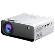 PORTRONICS BEEM 200 Plus Full HD LED Projector (200 Lumens, HDMI, WiFi, USB, VGA, Ultra-Vivid Picture, POR 283, White)_1