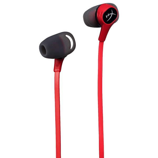 HyperX Cloud 4P5J5AA Wired Earphone with Mic (In Ear, Red and Black)_1