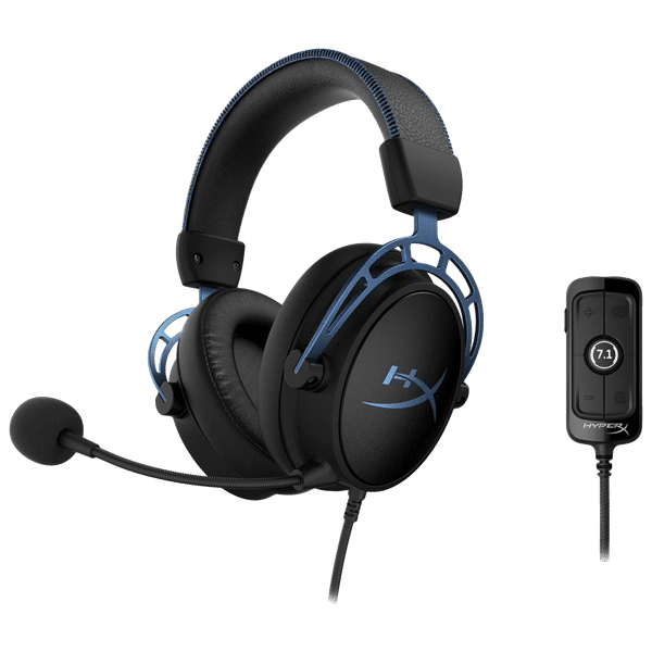 HyperX Cloud Alpha S 4P5L3AA Wired Gaming Headset with Passive Noise Cancellation (Advanced Audio Control Mixer, Over Ear, Blue)_1