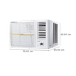 LLOYD 1.5 Ton 5 Star Window AC (2022 Model, Copper Condenser, Clean Air Filter, GLW18B5YWGEW)_3