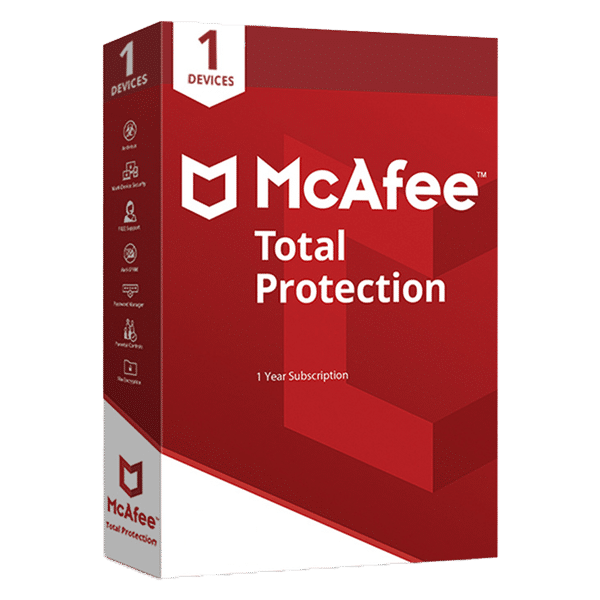 McAfee Total Protection Antivirus (1 Device, 1 Year)_1