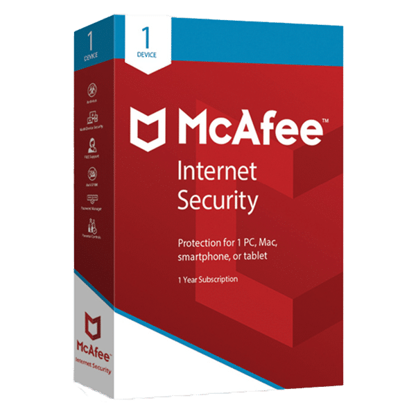 McAfee Antivirus and Internet Security (1 Device, 1 Year, INTEL INTER)_1