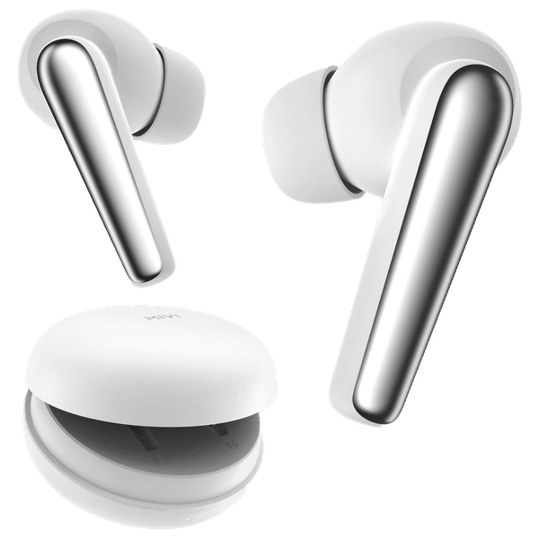 MIVI DuoPods T50 TWS Earbuds with Environmental Noise Cancellation (IPX4 Sweat Resistant, 13mm Bass Drivers, Ivory Sheen)_1
