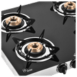 Sunflame CLASSIC 4B SS Toughened Glass Top 4 Burner Manual Gas Stove (Stainless Steel Drip Tray, Black)_4