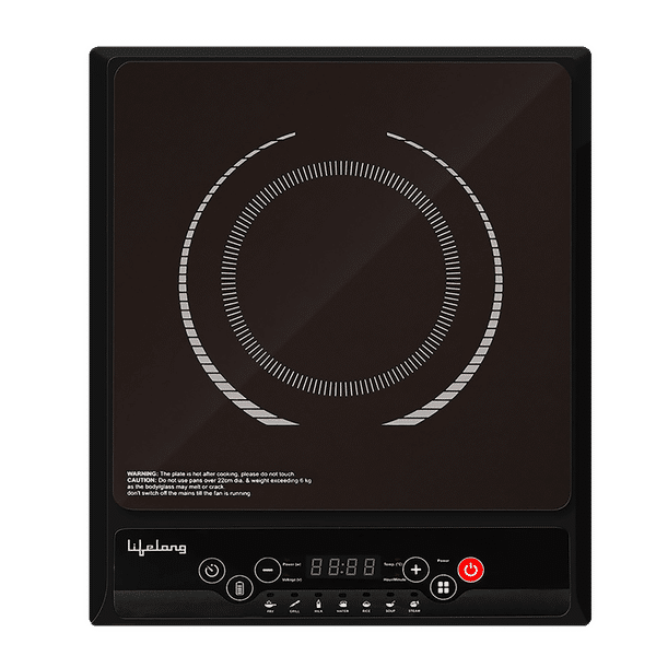 Lifelong Inferno VX 2000W Induction Cooktop with 7 Preset Menus_1