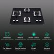 Elica FLEXI MFC AB 470 MT Toughened Glass Top 4 Burner Automatic Electric Hob (Cast Iron Grid, Black)_3