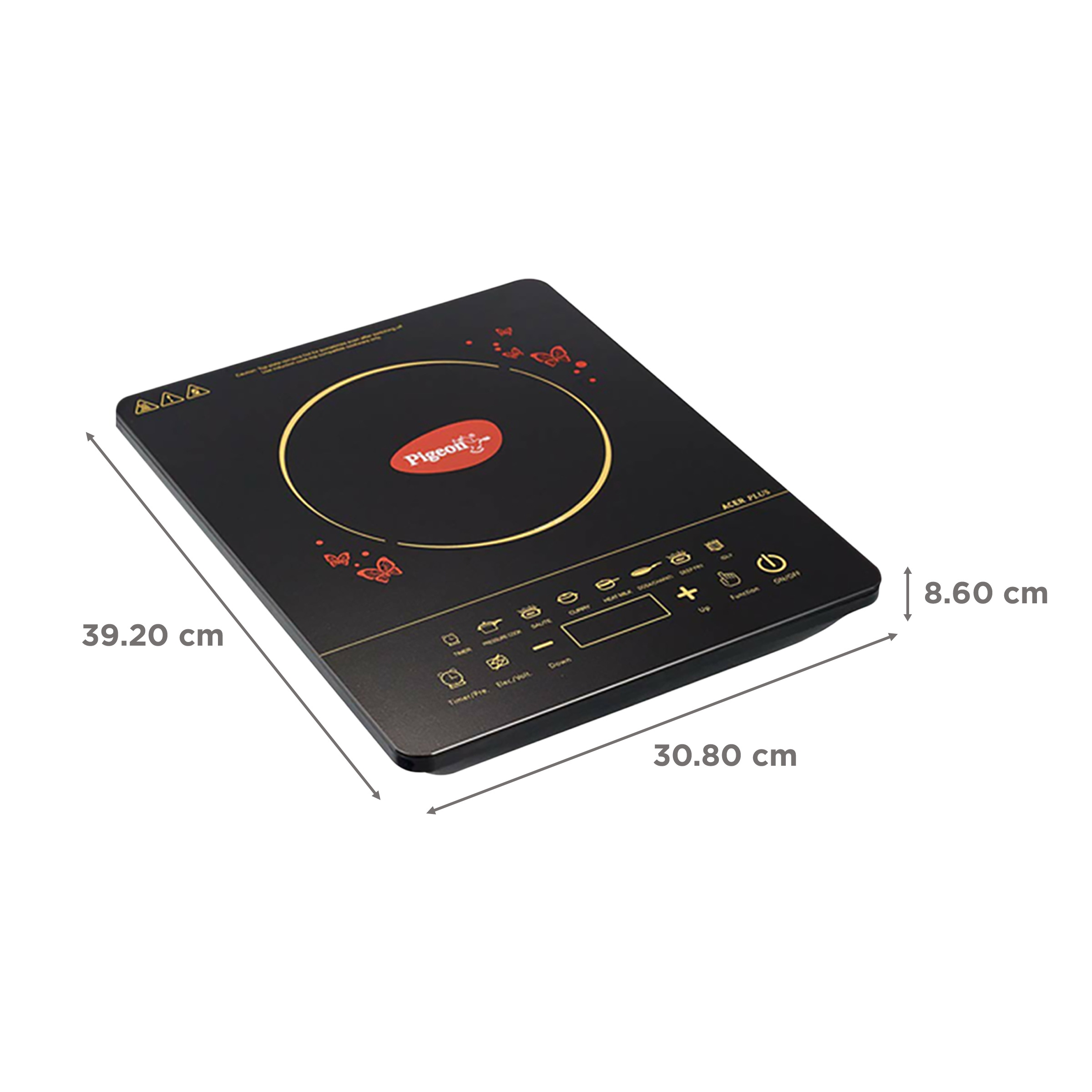 Buy Pigeon Acer Plus 1800W Induction Cooktop with 8 Preset Menus Online ...